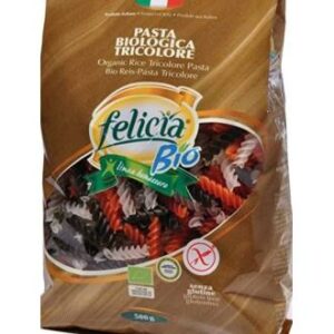 ESPIRAIS FUSILLI TRICOLOR 500gr. BIO SG
