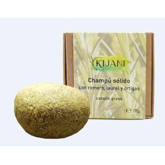 CHAMPÔ SOLIDO CABELO OLEOSO alecrim e urtiga 70gr.