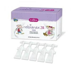 NEBIANAX 3% limpeza nasal 20amp.