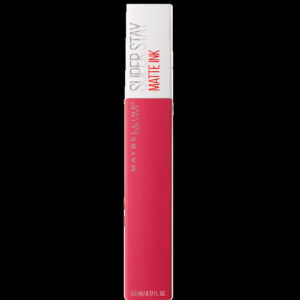 Maybelline Pintalabios Mate Larga Duración Superstay Matte Ink Tono 155 Savant Color Rosa