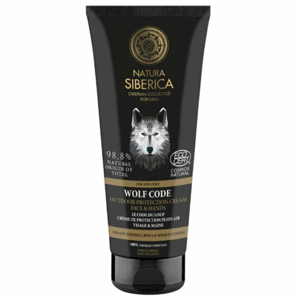 Natura Siberica La Astucia Del Lobo Crema Protectora Para Rostro y Manos 80ml