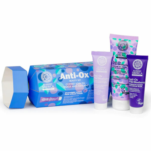 Natura Siberica Crema Facial Limpiadora Set 3 Piezas