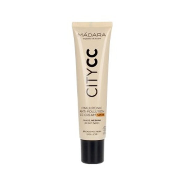 Mádara CityCC Hyaluronic Anti-Pollution CC Cream Spf15 Medium 40 ml
