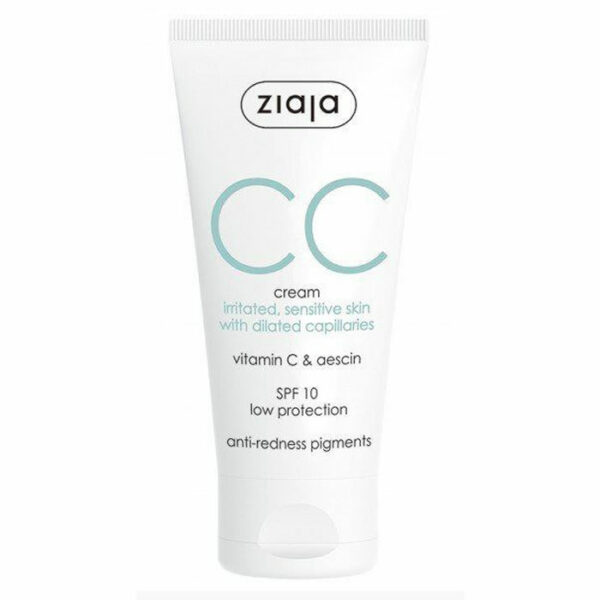 Ziaja Cc Cream Correctora Para Pieles Irritadas y Sensibles 50ml