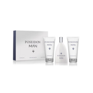 Instituto Español Poseidon Man Eau De Toilette Spray 150ml Set 3 Piezas