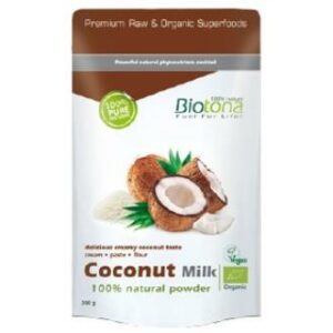 COCONUT MILK POWDER LEITE de coco natual 200gr BIO