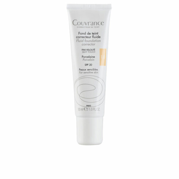 COUVRANCE base de maquiagem fluida para peles sensíveis #natural 30 ml