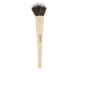 PINCEL DE MAQUIAGEM pó natural fibra #bege 1 un
