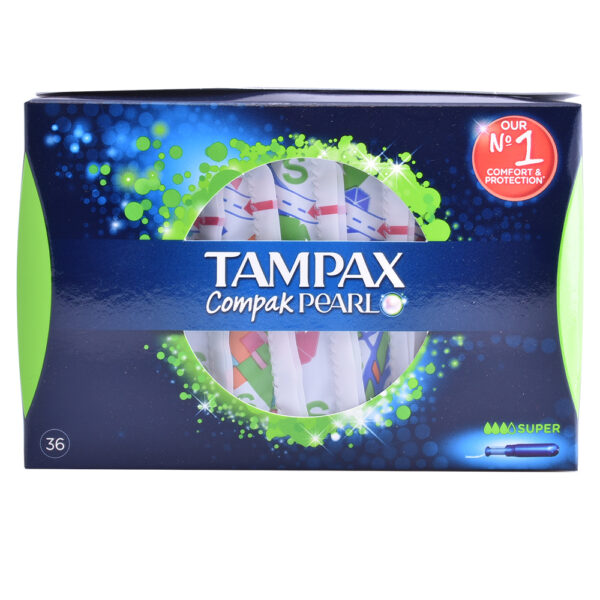 TAMPAX PEARL COMPAK tampón super 36 uds