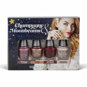CHAMPAGNE & MOONBEAMS coffret 4 pz