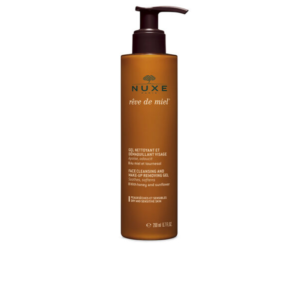 RÊVE DE MIEL gel de limpeza facial e desmaquilhante 200 ml