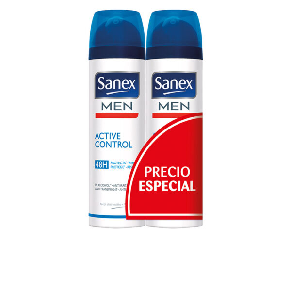 MEN ACTIVE CONTROL 48H desodorante vaporizador duo 2 x 200 ml