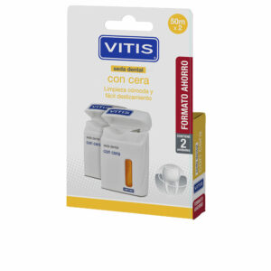 Fio dental VITIS com cera duo 2 unidades