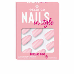 NAILS IN STYLE unhas postiças #14-rose and shine 12u