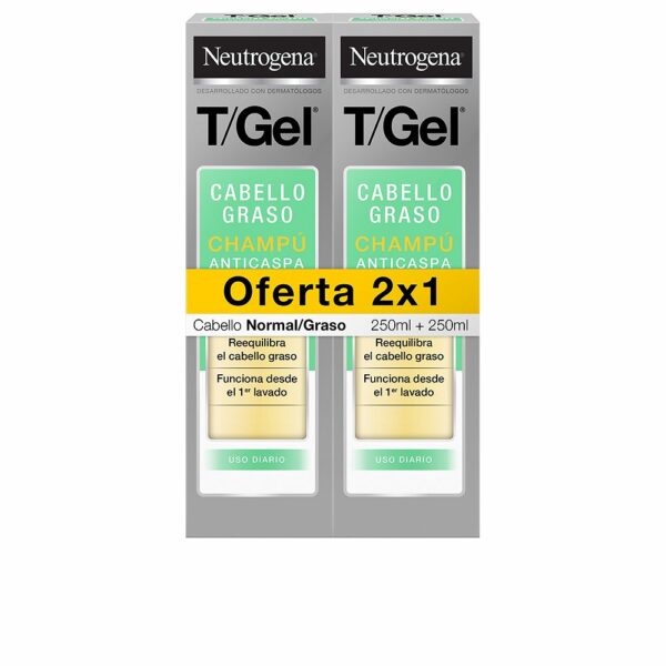 T/GEL CHAMPÚ ANTICASPA NORMAL-GRASO coffret 2 x 250 ml