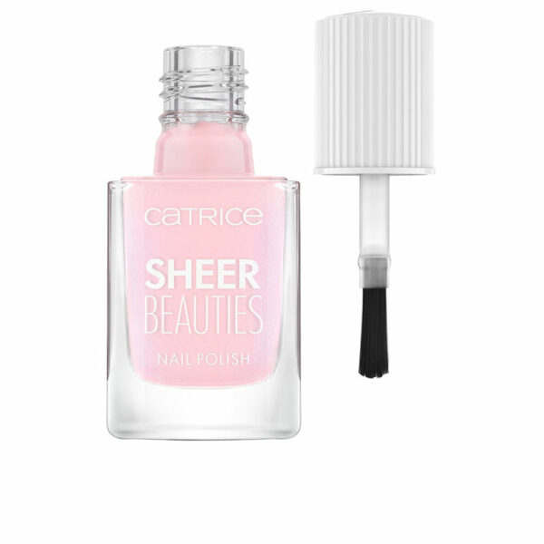 SHEER BEAUTIES nail polish #040-fluffy cotton candy 10,5 ml