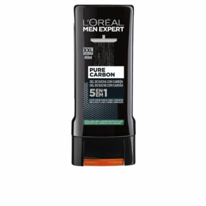 Gel de duche MEN EXPERT puro carbono 5 em 1 400 ml