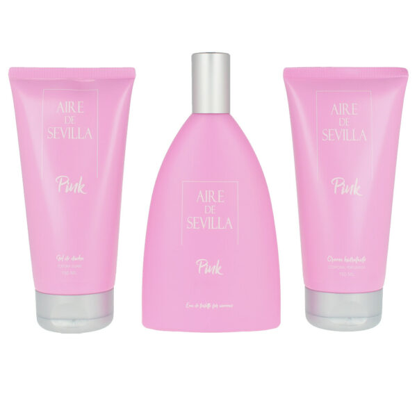 AIRE DE SEVILLA PINK coffret 3 pz