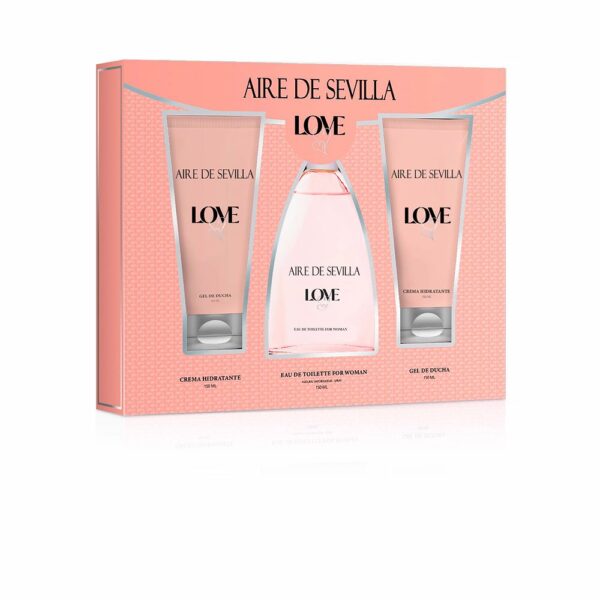 AIRE DE SEVILLA LOVE coffret 3 pz