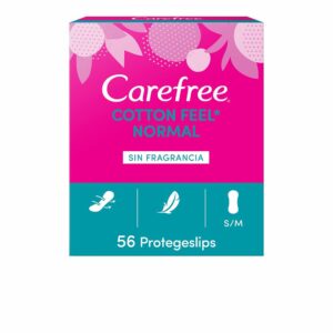 Protetor CAREFREE COTTON sem fragrância 56 u