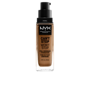 CAN'T STOP WON'T STOP full coverage foundation #nutmeg