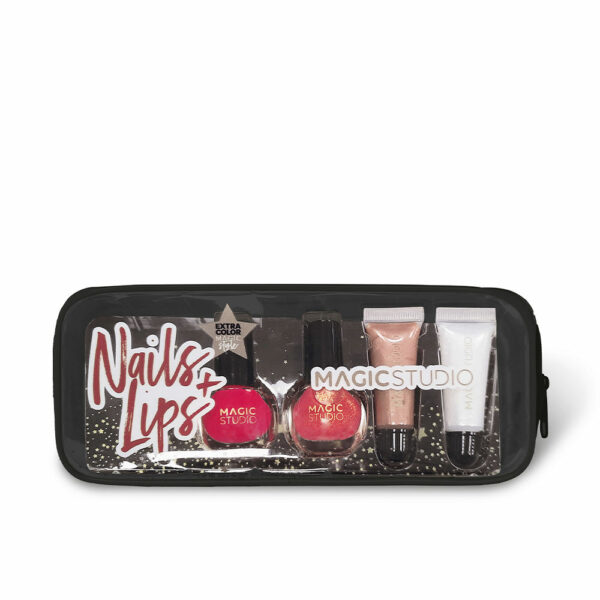 COLORFUL NAILS + LIPS coffret 5 pz