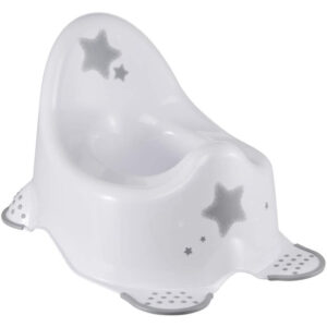 ORINAL INFANTIL STARS, A PARTIR DE 18 MESES HASTA APROX. 3 AÑOS, ANTIDESLIZANTE, COLOR BLANCO