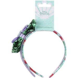 ACCESORIOS PELO DIADEMA 2 PIEZAS PRINCESS LA SIRENITA TURQUOISE