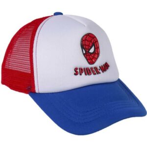 GORRA VISERA CURVA SPIDERMAN WHITE