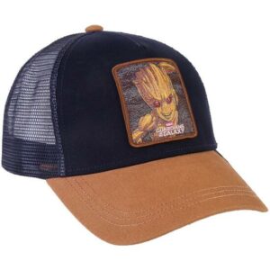 GORRA VISERA CURVA GUARDIANS OF THE GALAXY GROOT BLACK