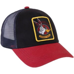 GORRA VISERA CURVA LOONEY TUNES BUGS BUNNY BLACK