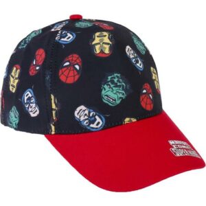GORRA VISERA CURVA MARVEL GRAY