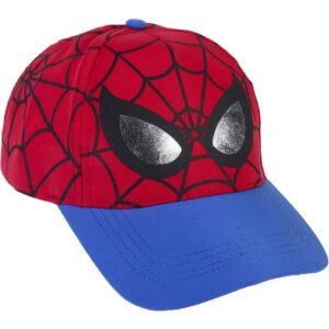 GORRA VISERA CURVA SPIDERMAN RED