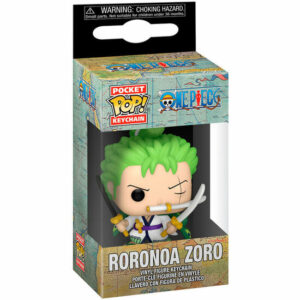 LLAVERO POCKET POP ONE PIECE RORONOA ZORO