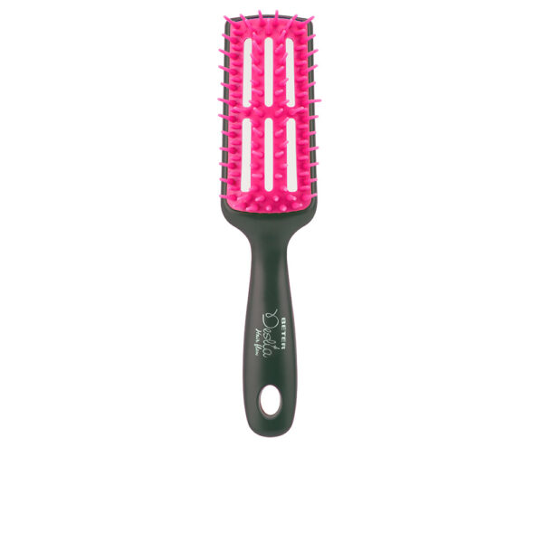 DESLÍA HAIR FLOW escova desembaraçadora esqueleto #fúcsia 1u